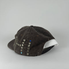 Satoshi Nakamoto Studded Brown Hat