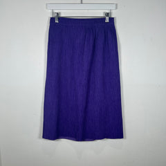 Issey Miyake Me Lavender Pleats Skirt Size S
