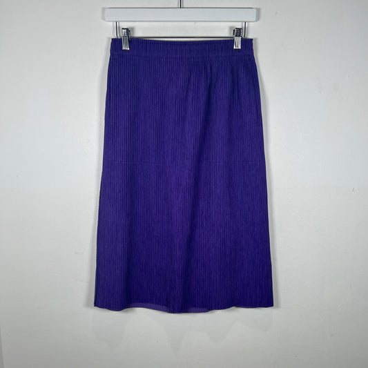 Issey Miyake Me Lavender Pleats Skirt Size S