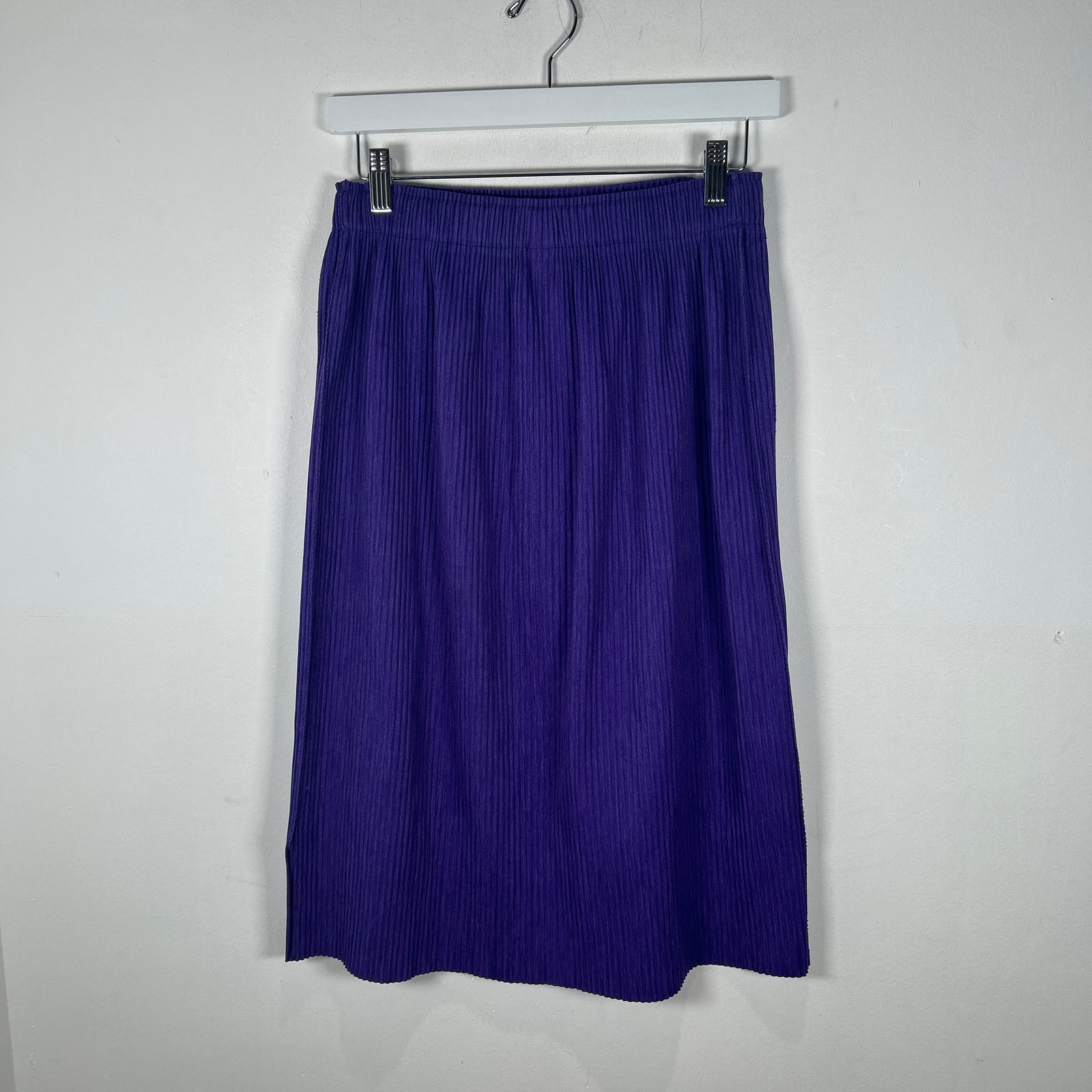 Issey Miyake Me Lavender Pleats Skirt Size S