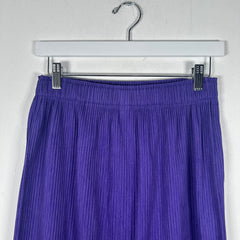 Issey Miyake Me Lavender Pleats Skirt Size S