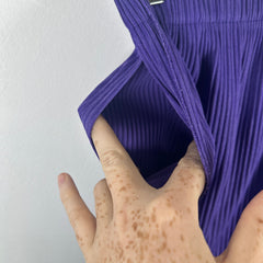 Issey Miyake Me Lavender Pleats Skirt Size S