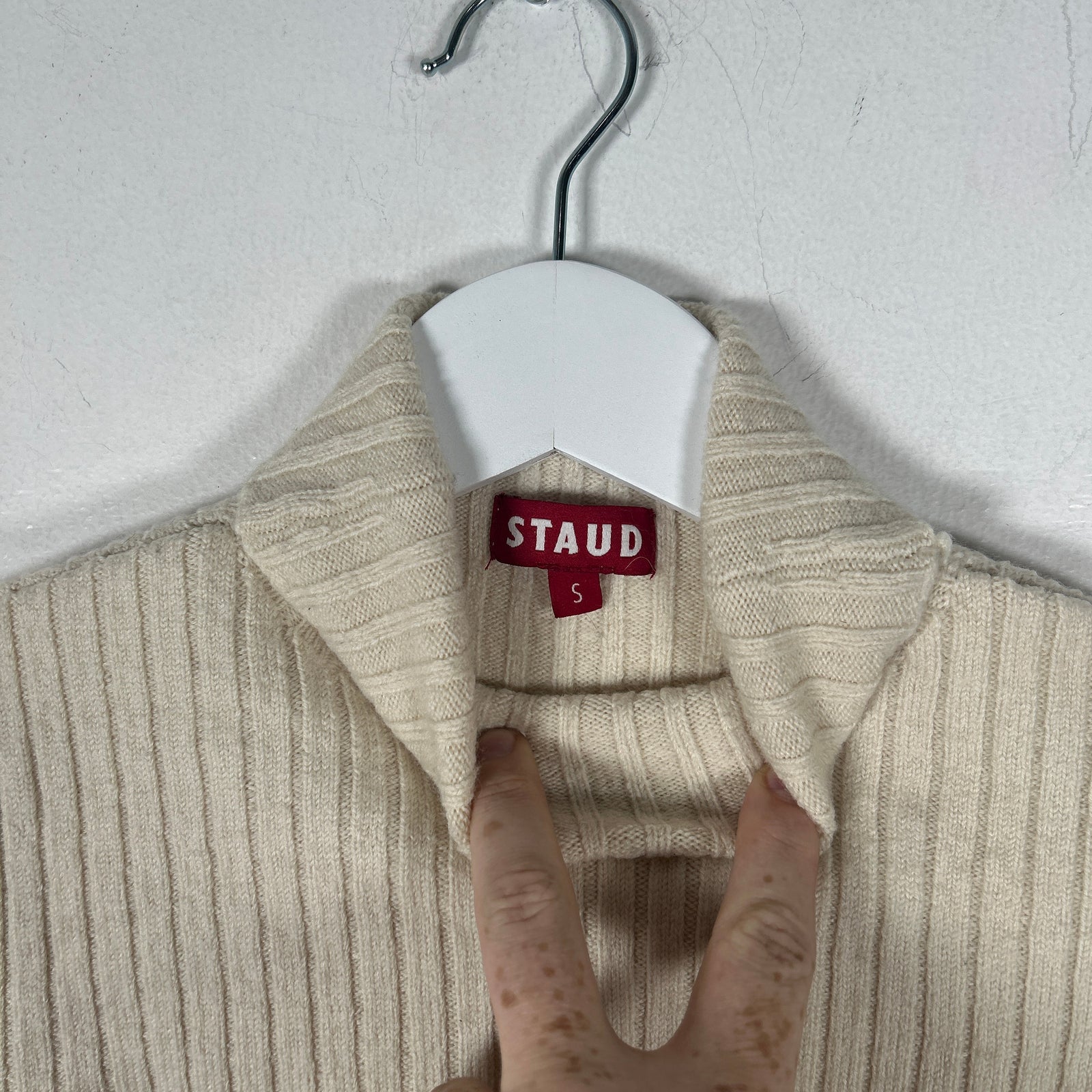 Staud Micro Knit Turtleneck Size S