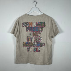 Kapital Gandhi Quote Graphic T-Shirt Size M