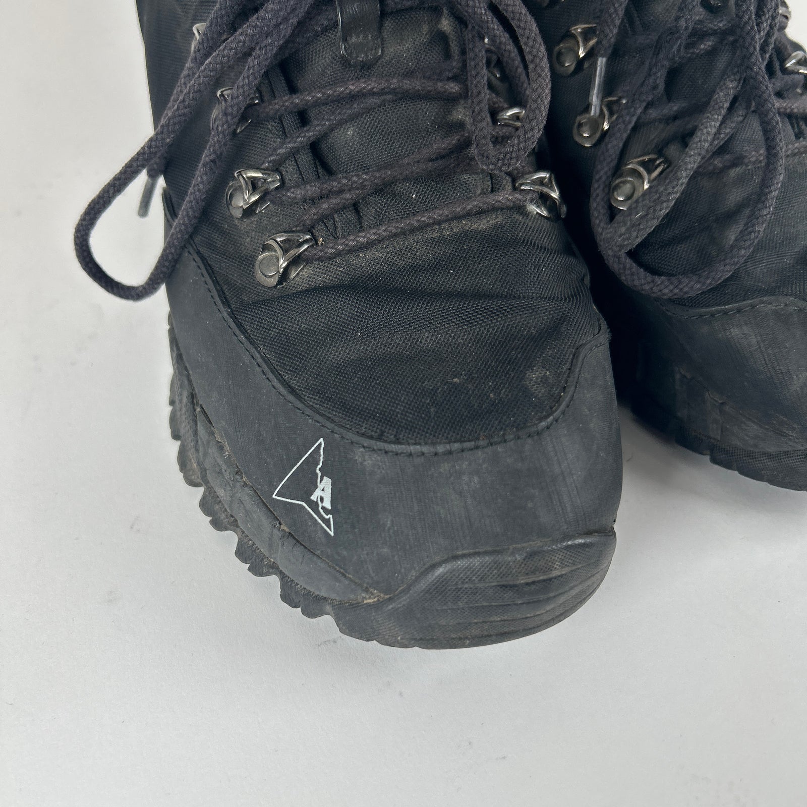 1017 Alyx 9sm x ROA Black/Orange Lace-Up Hiking Boot Size 12