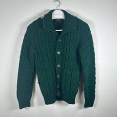 Gucci Cable Knit Green Cardigan Size S