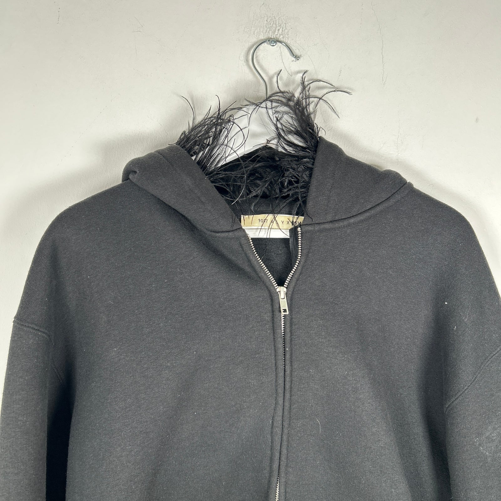 1017 Alyx 9sm Feather Hood Hoodie Size L