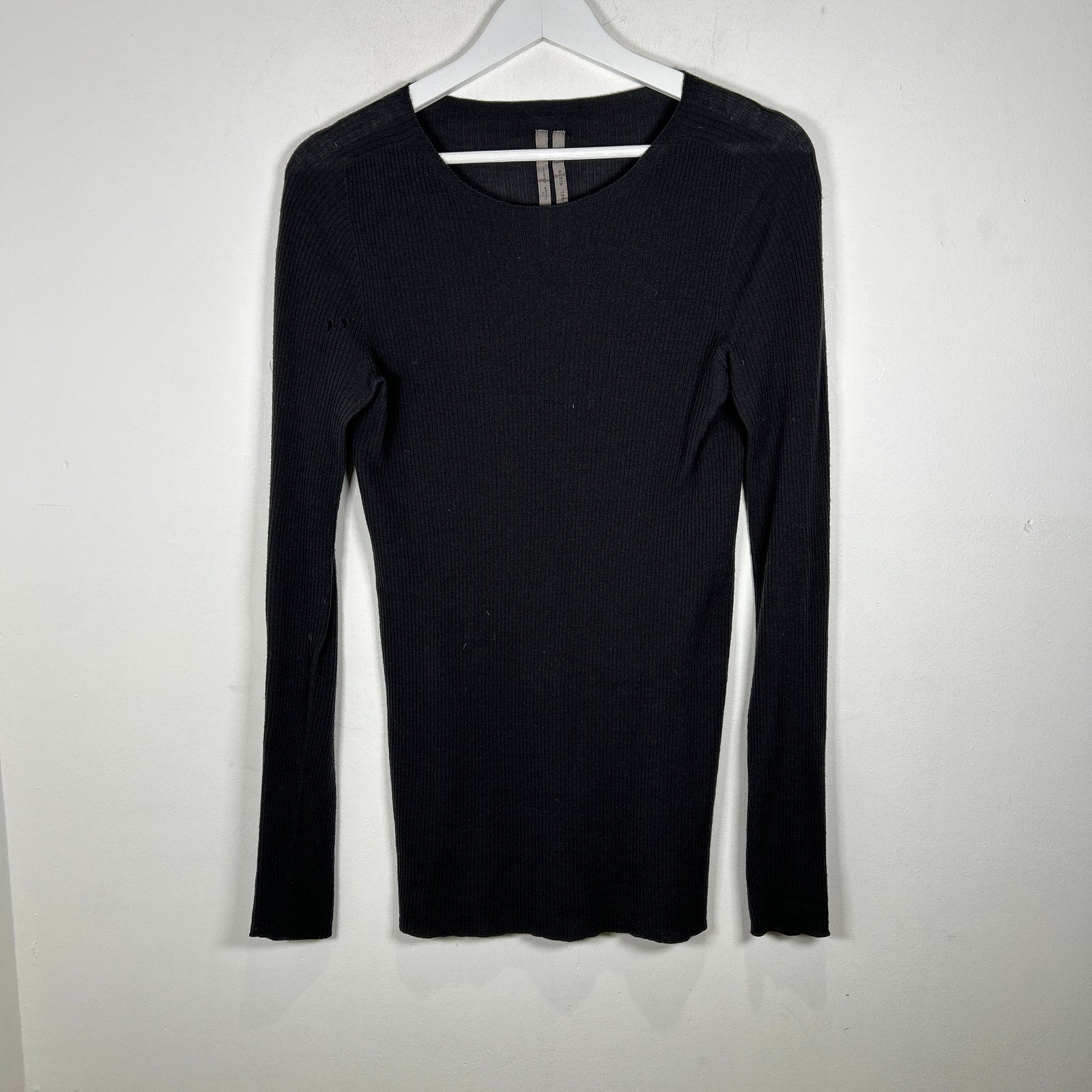 Rick Owens SS19 Babel Knit Longsleeve Size S