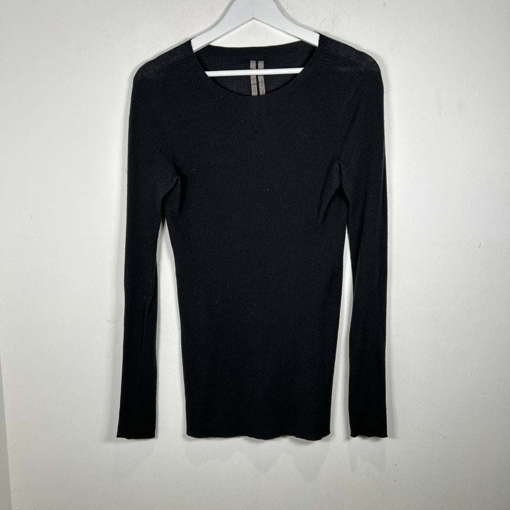 Rick Owens SS19 Babel Knit Longsleeve Size S