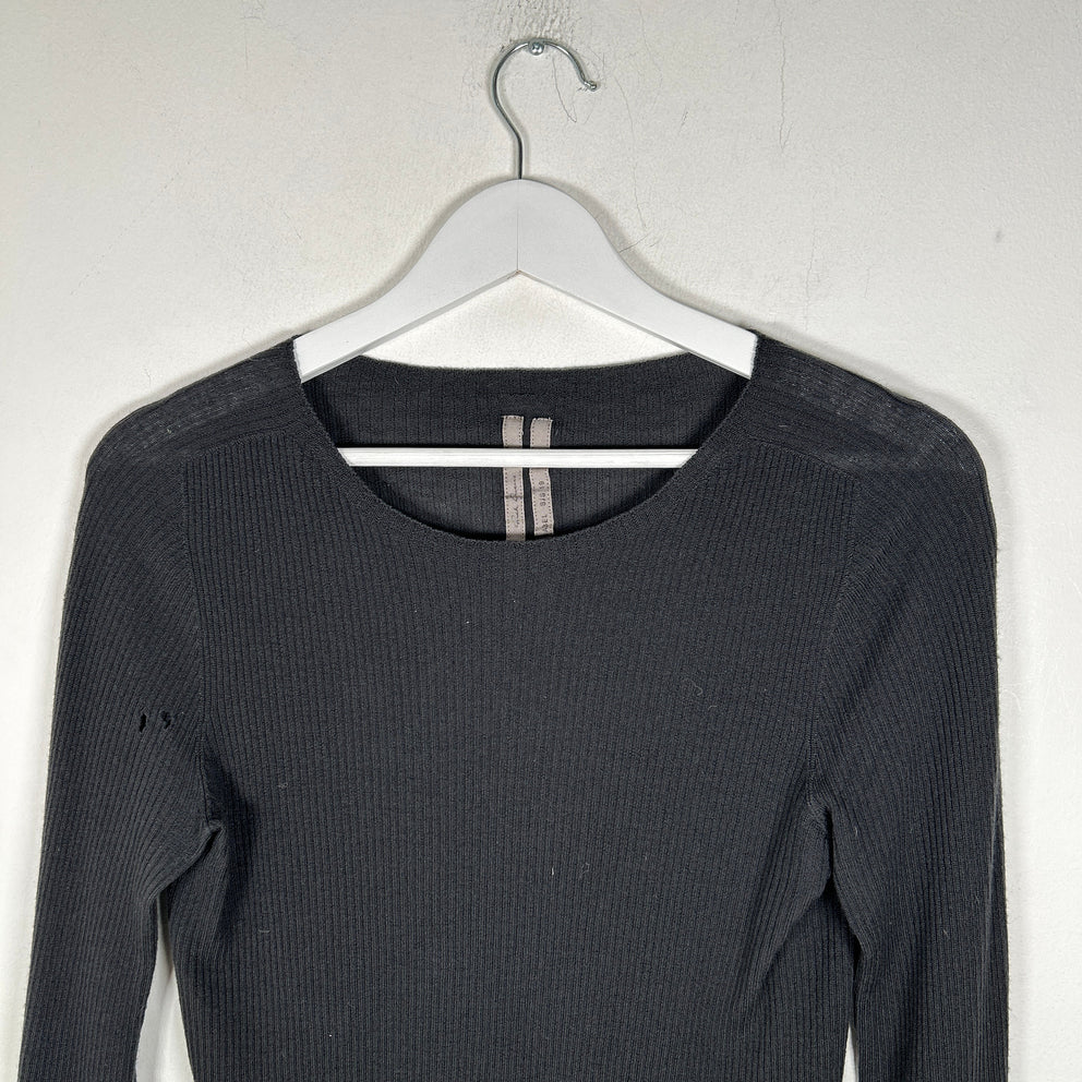 Rick Owens SS19 Babel Knit Longsleeve Size S