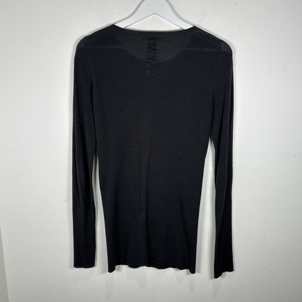 Rick Owens SS19 Babel Knit Longsleeve Size S