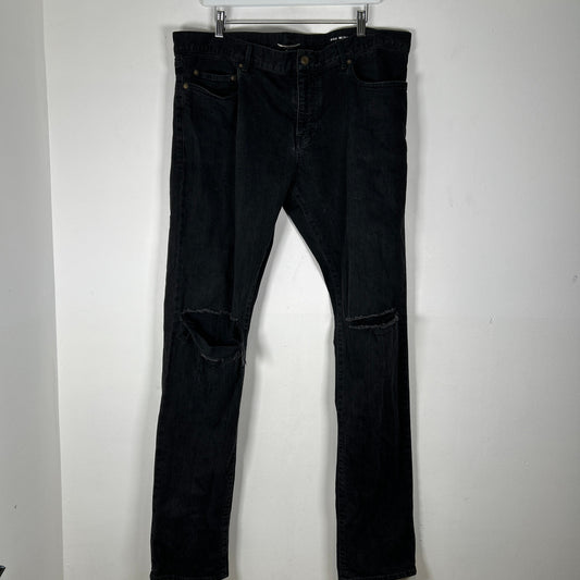 Saint Laurent Distressed Black Size 36