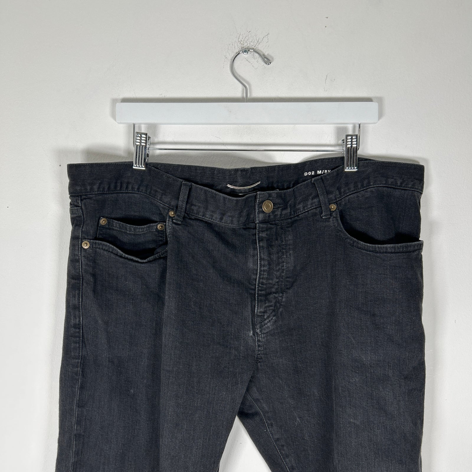 Saint Laurent Distressed Black Size 36