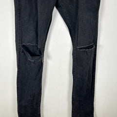 Saint Laurent Distressed Black Size 36