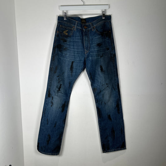 Vivienne Westwood Anglomania Oil Stained Jeans Size 32