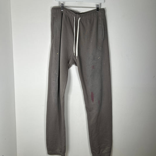 Maison Margiela 6 Paint Splatter Grey Sweat Pants Size L