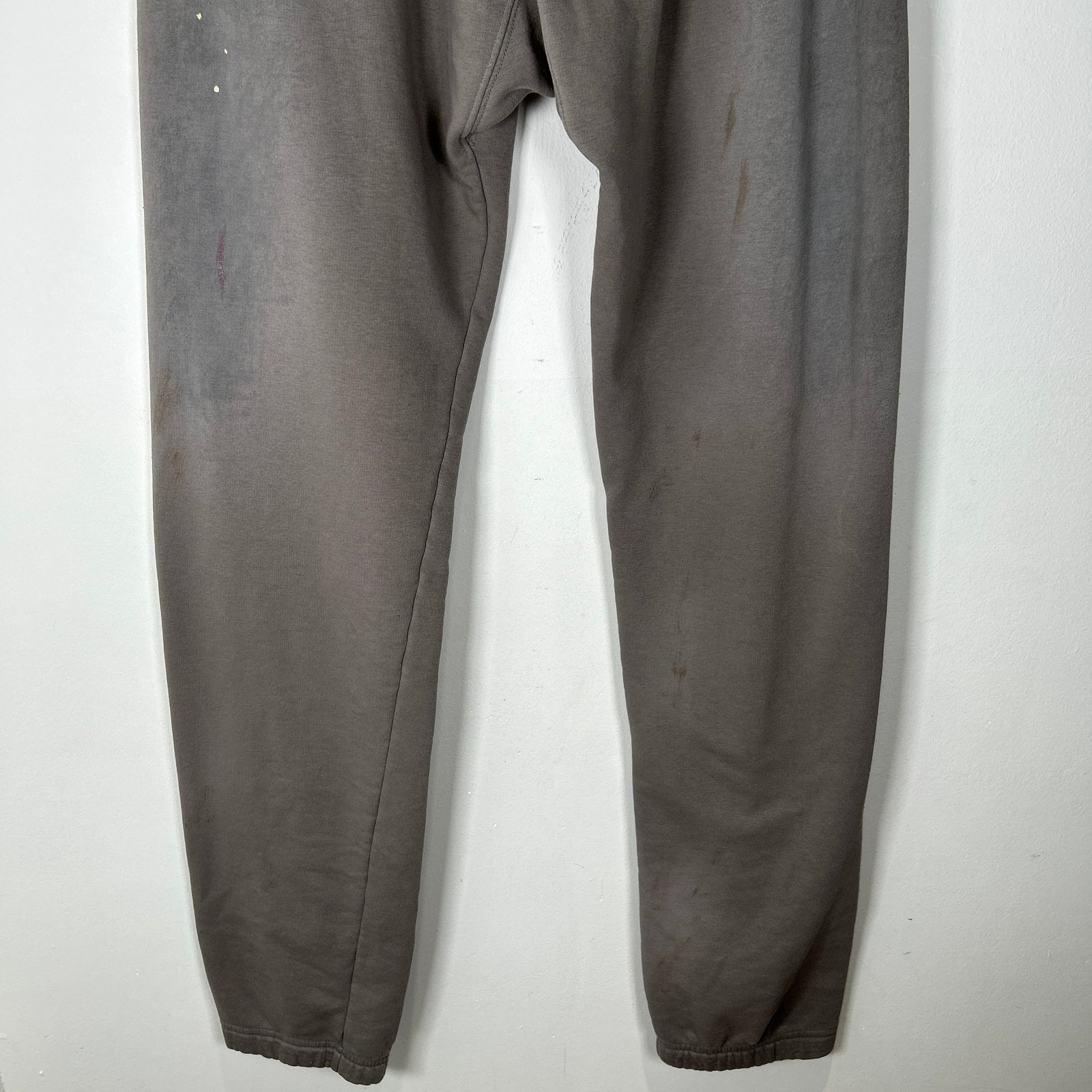 Maison Margiela 6 Paint Splatter Grey Sweat Pants Size L
