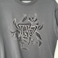 Louis Vuitton Cutout LV Logo T-Shirt Size XS