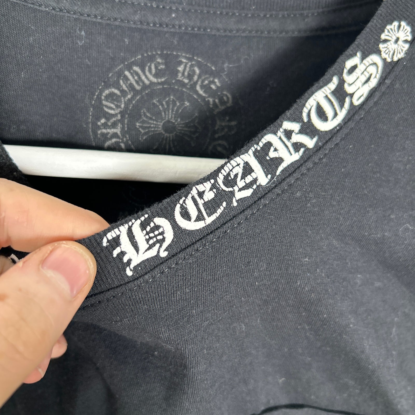 Chrome Hearts Collar Logo T-Shirt Size S