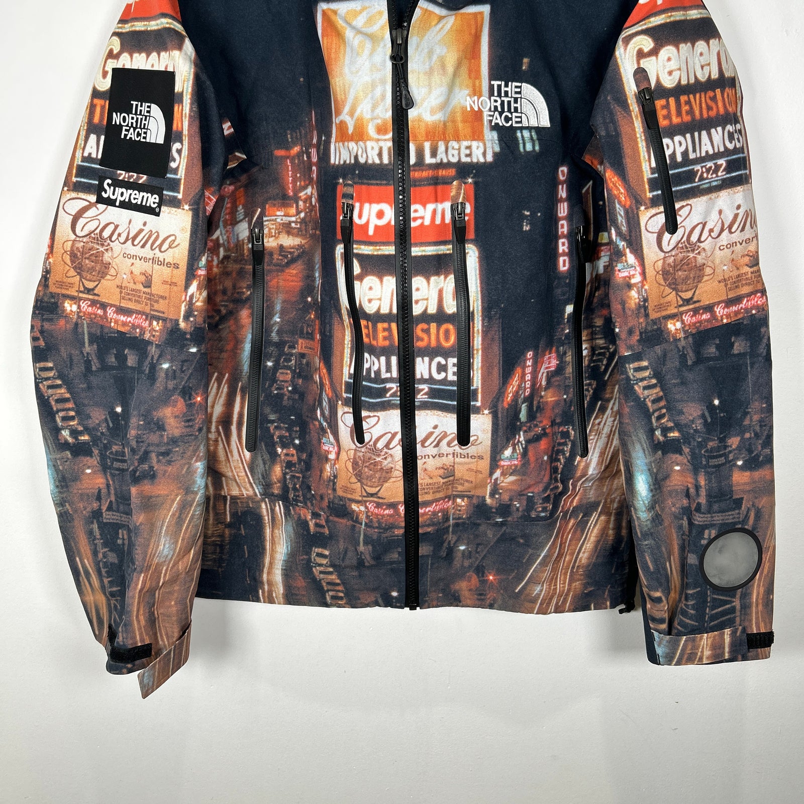 Supreme Times Square Windbreaker Jacket Size S