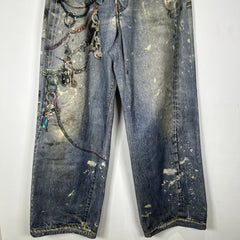 Acne Studios 1981 Keychain Trompe L'oeil Size 30
