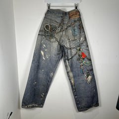 Acne Studios 1981 Keychain Trompe L'oeil Size 30