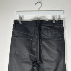 Ksubi Black Waxed Jeans Size 32