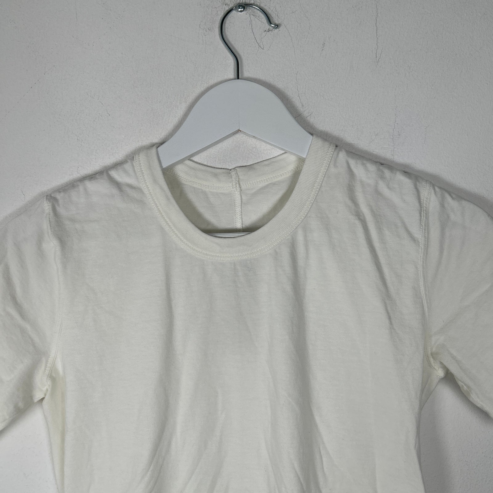 Rick Owens White Level T-Shirt Size S