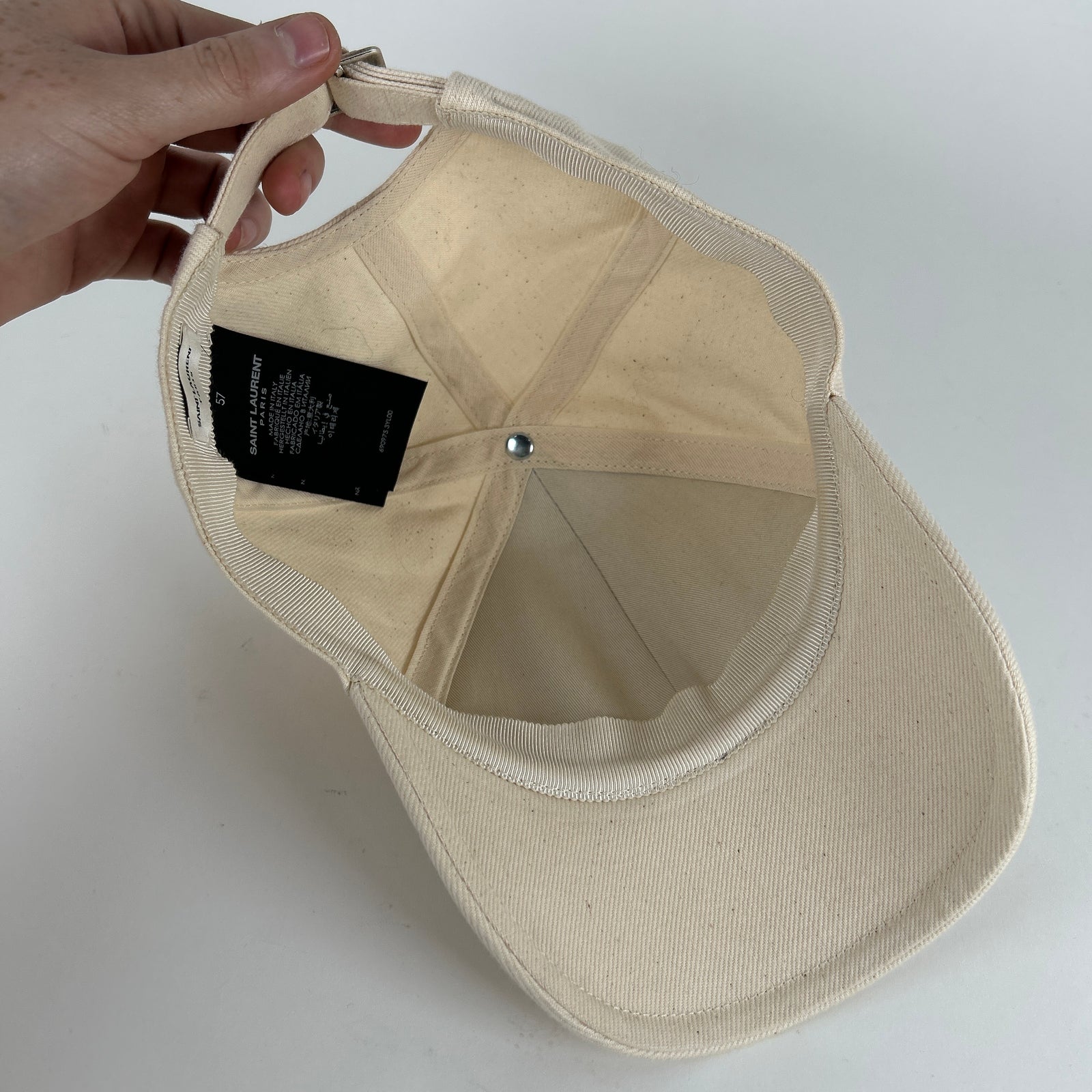 Saint Laurent Logo Hat
