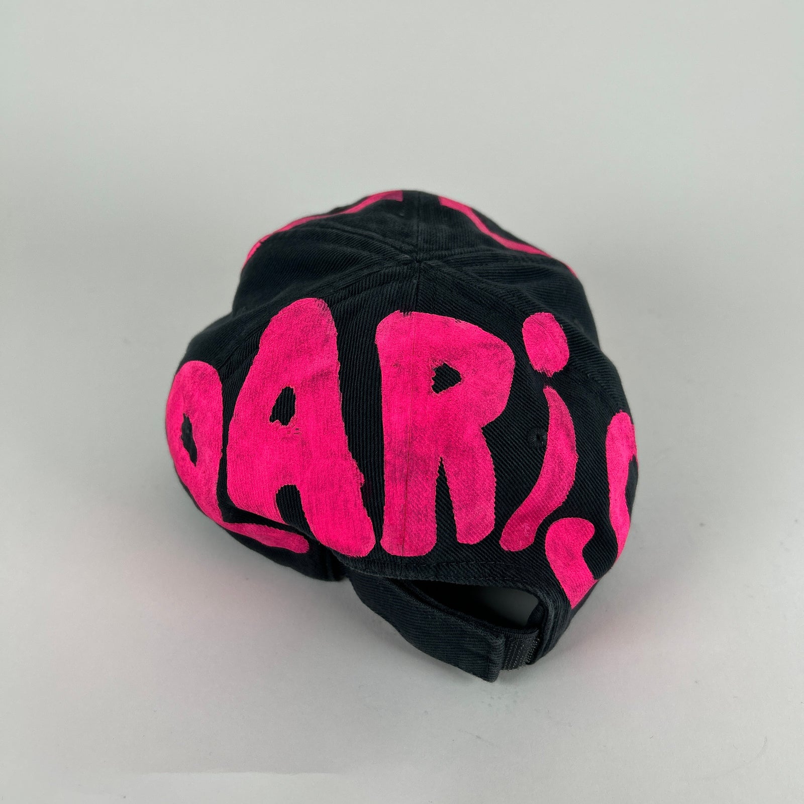 Balenciaga Graffiti Sprayed BB Hat