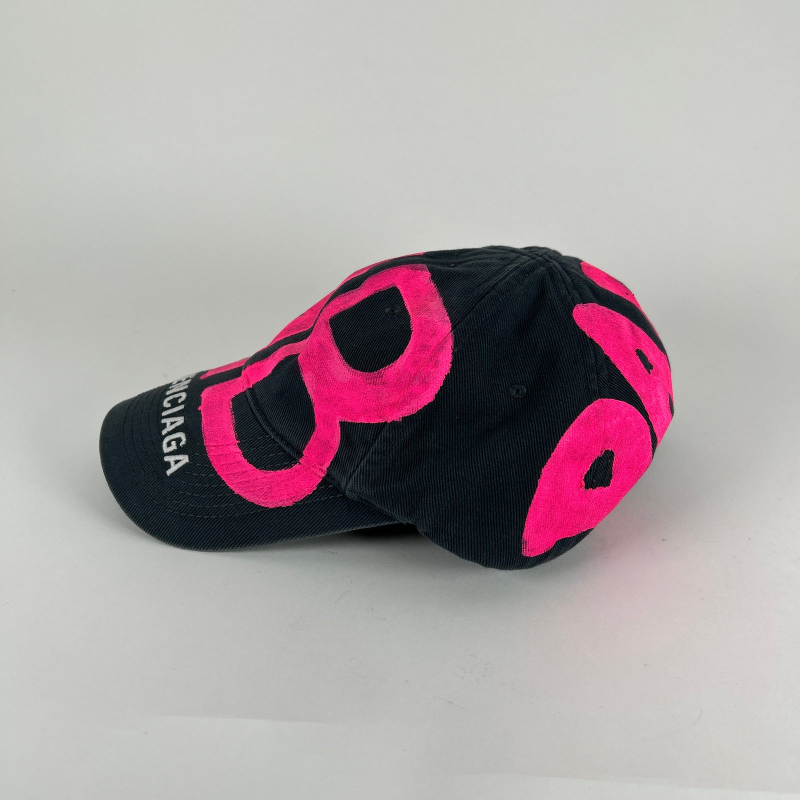 Balenciaga Graffiti Sprayed BB Hat