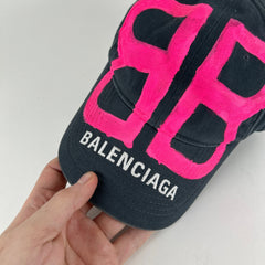 Balenciaga Graffiti Sprayed BB Hat