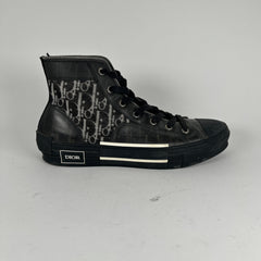 Dior B23 Black Oblique High Tops Size 43.5