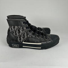 Dior B23 Black Oblique High Tops Size 43.5