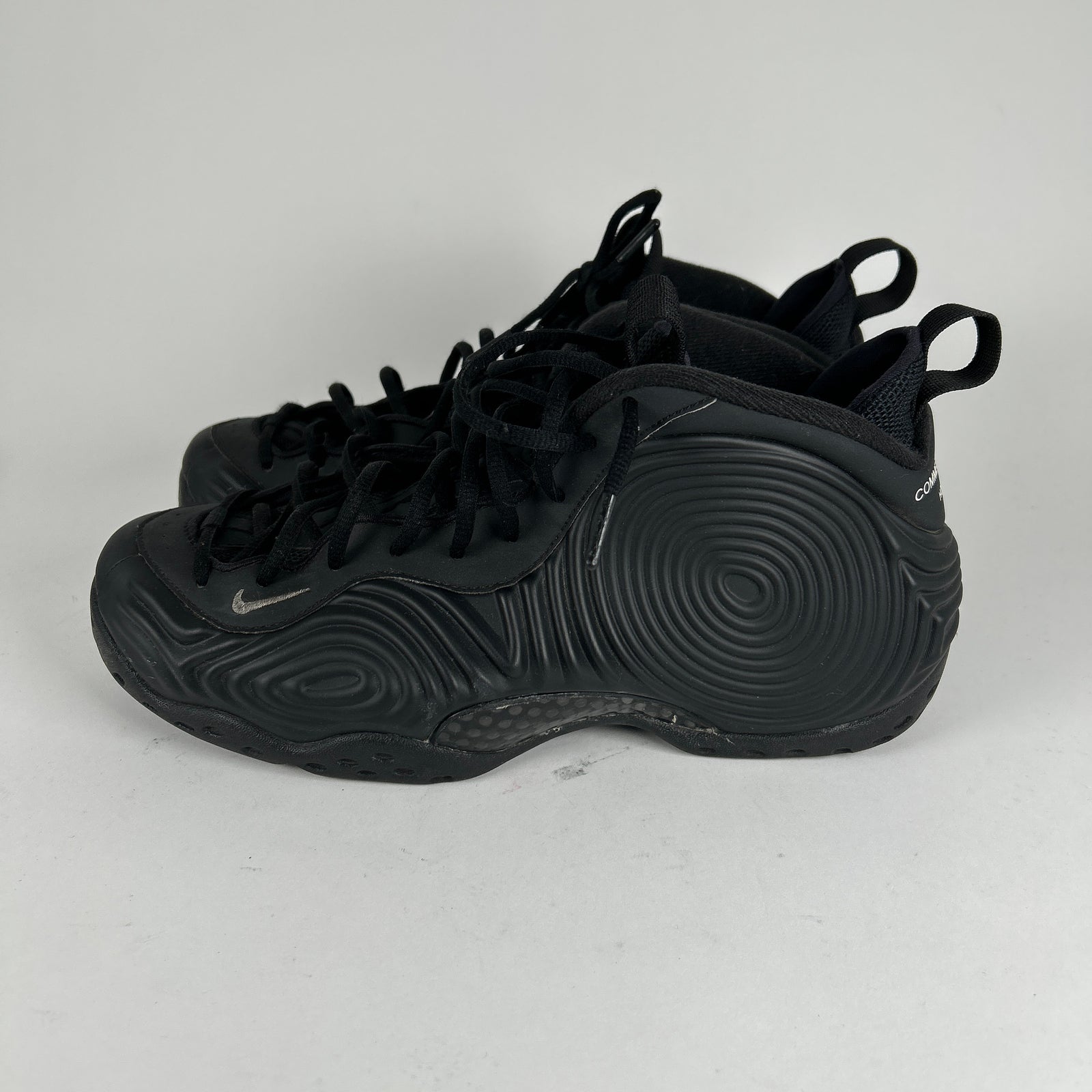 Comme Des Garcon x Nike Black Foamposite Size 10