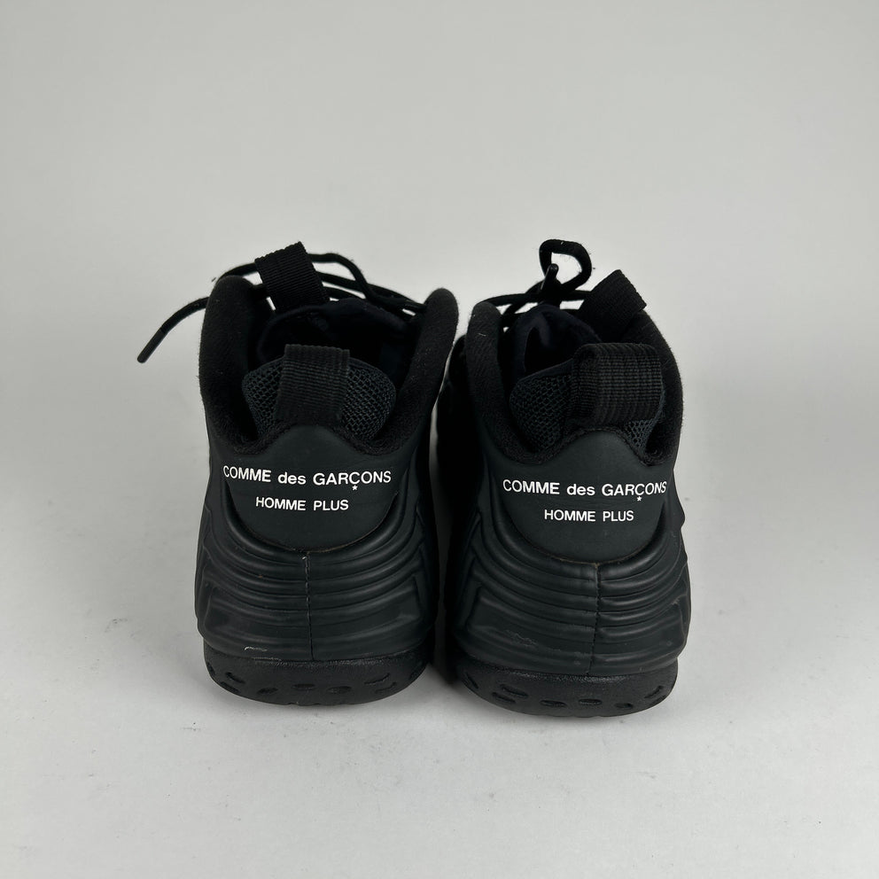 Comme Des Garcon x Nike Black Foamposite Size 10