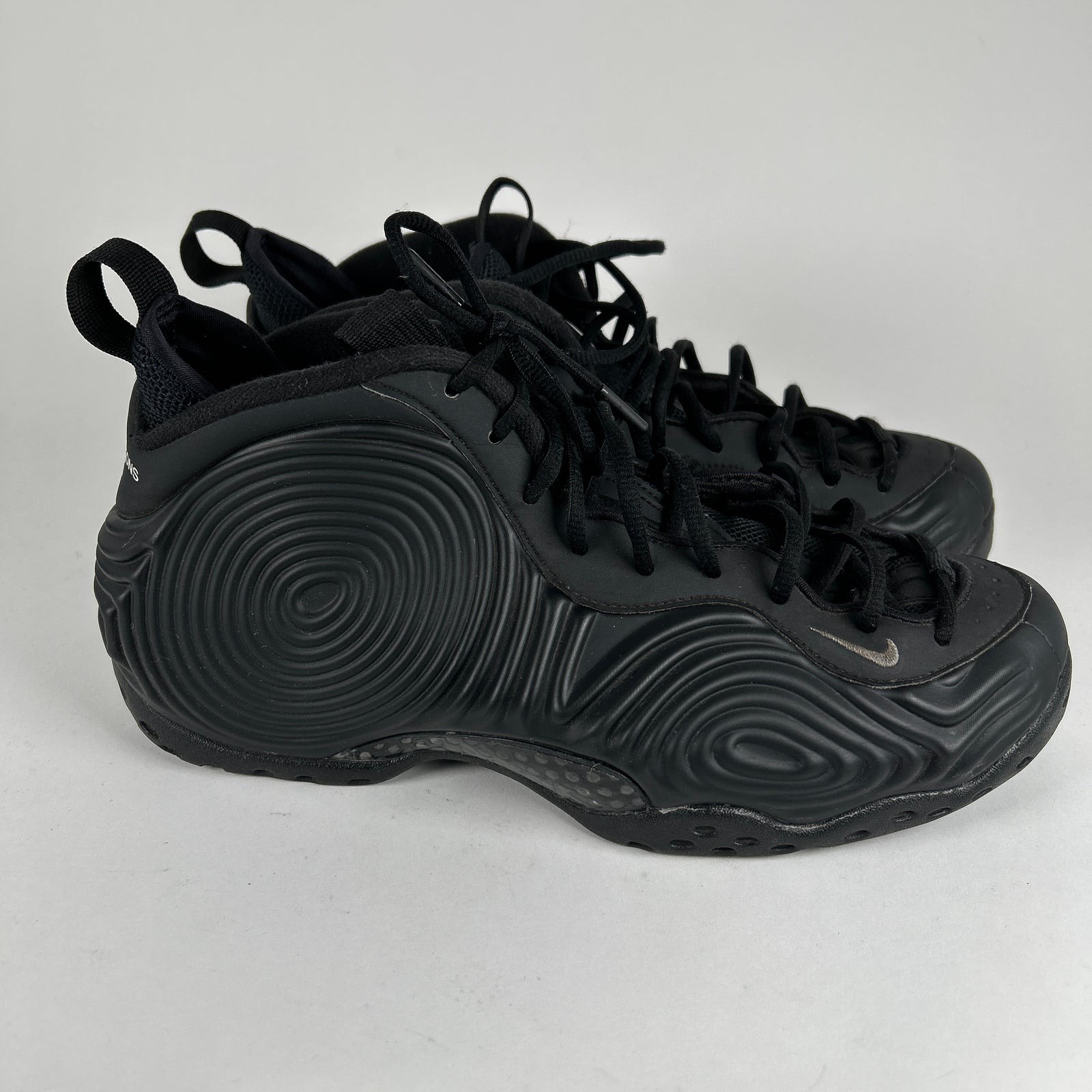 Comme Des Garcon x Nike Black Foamposite Size 10