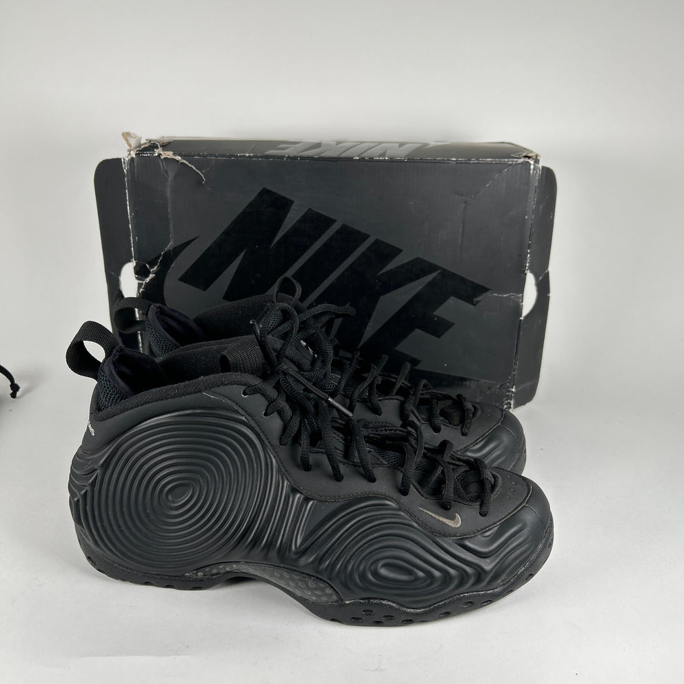 Comme Des Garcon x Nike Black Foamposite Size 10