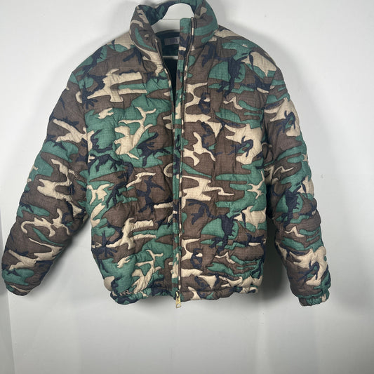 Ambush Red/Navy Patchwork Fleece Jacket Size 3