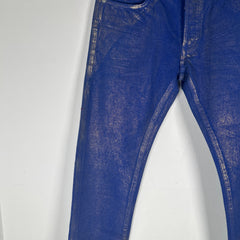 Dior Blue Gold Wax Denim Size 28