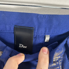 Dior Blue Gold Wax Denim Size 28