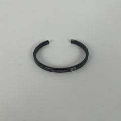 Tiffany & Co 1837 Midnight Titanium Cuff Braclet