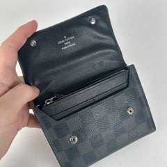Louis Vuitton Flap Wallet Damier Wallet
