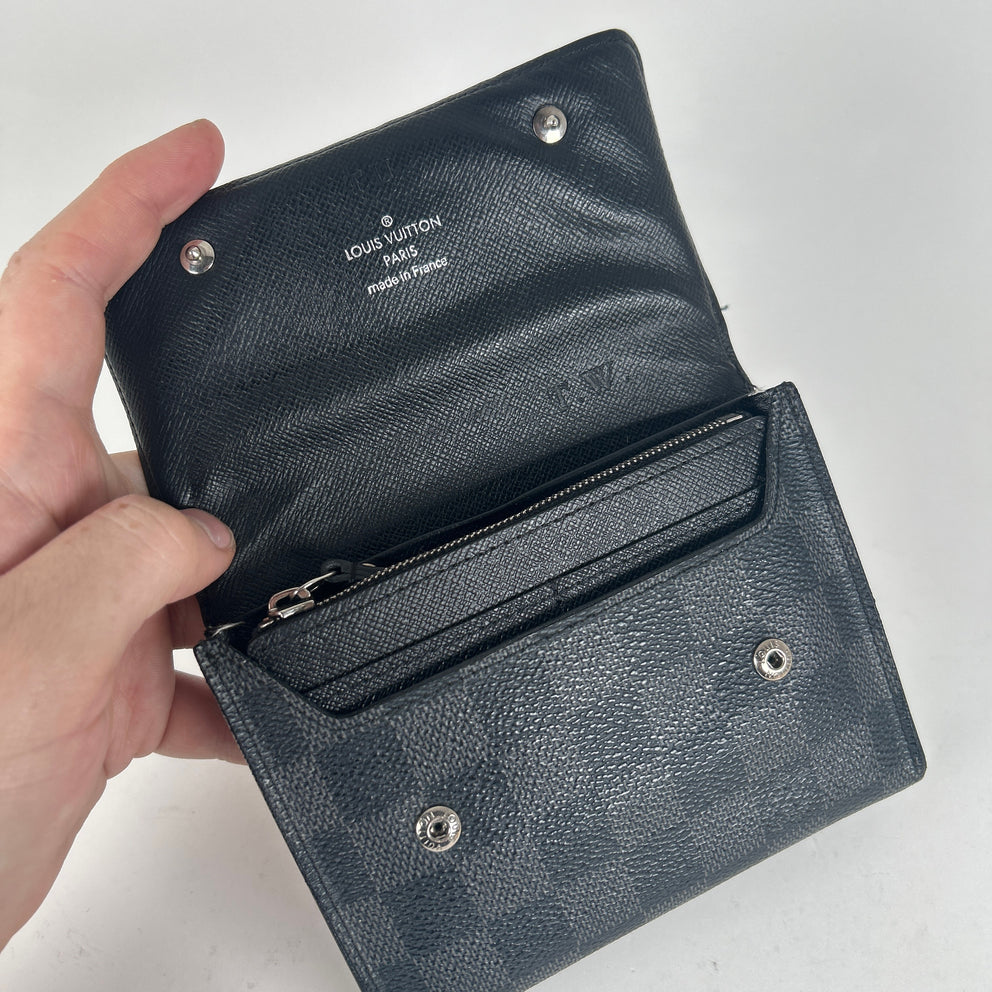 Louis Vuitton Flap Wallet Damier Wallet