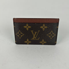 Louis Vuitton Brown Monogram Card Holder