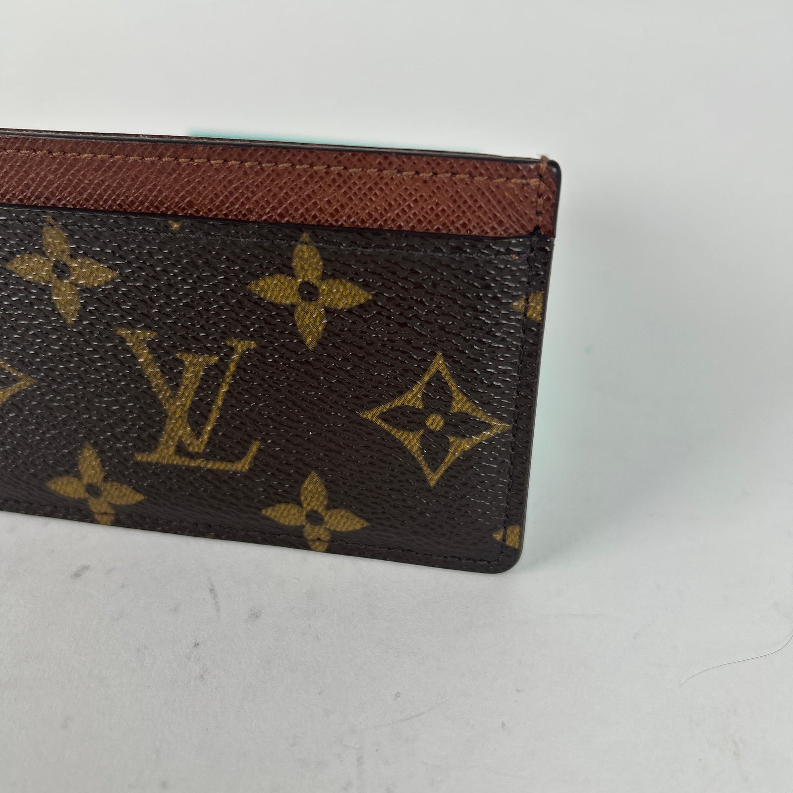 Louis Vuitton Brown Monogram Card Holder