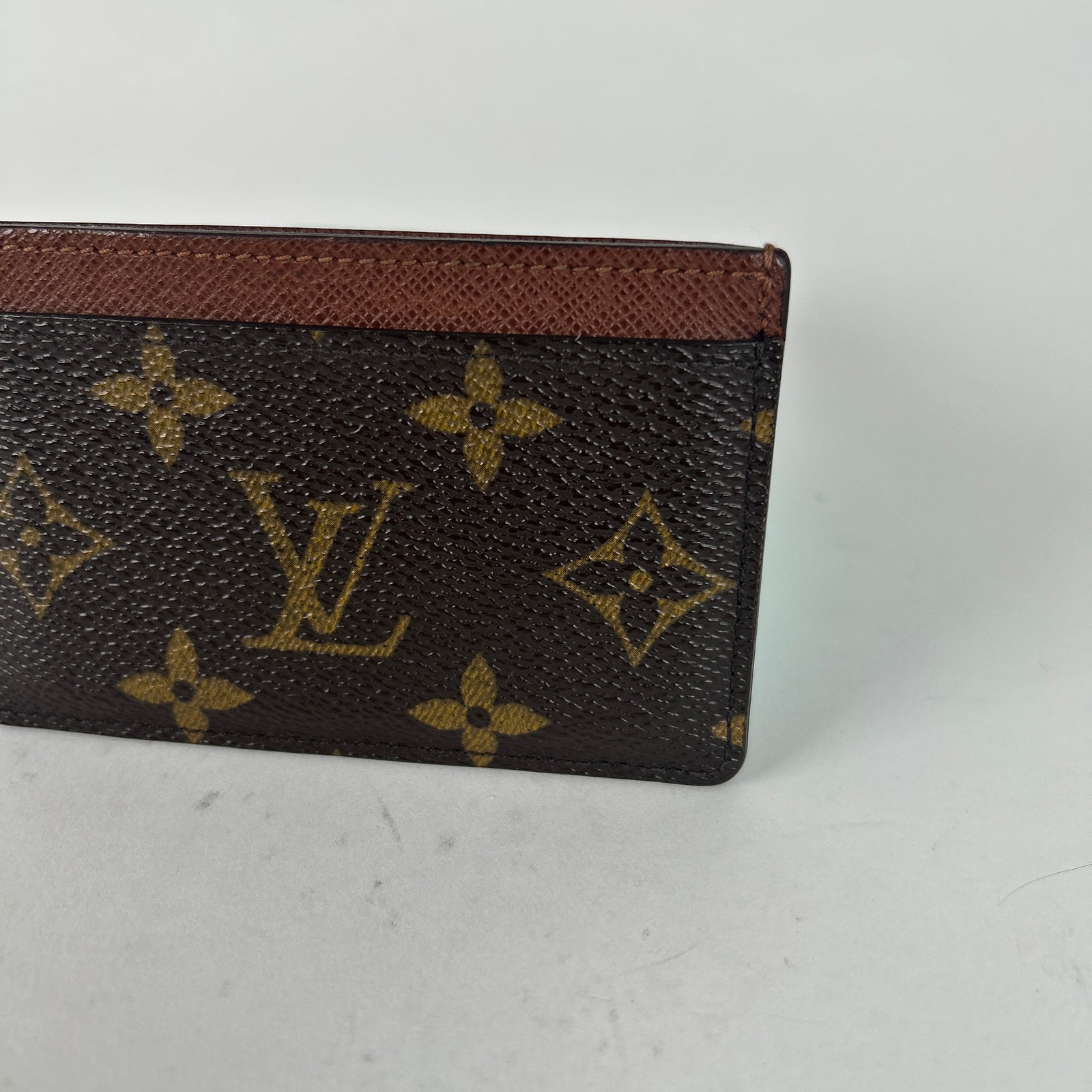 Louis Vuitton Brown Monogram Card Holder