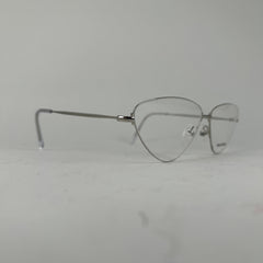 Balenciaga Shiny Silver Opticals Glasses