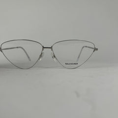 Balenciaga Shiny Silver Opticals Glasses