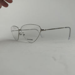 Balenciaga Shiny Silver Opticals Glasses